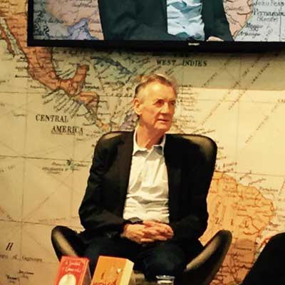 Michael Palin (c) TheBookTrail