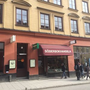 Booktrailing Bookshops in Stockholm