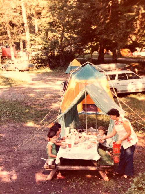 Camping 1973 (c) Judith Heneghan