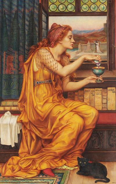 The Love Potion - Evelyn De Morgan