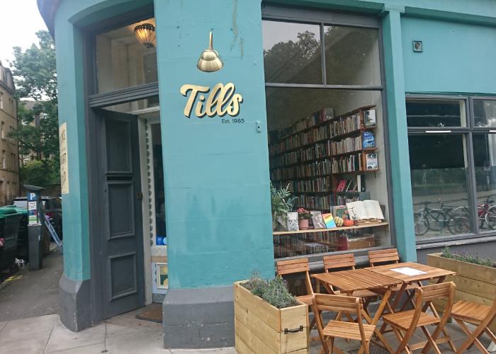 Tills Bookshop Edinburgh (c) TheBookTrail