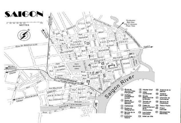 saigon map 