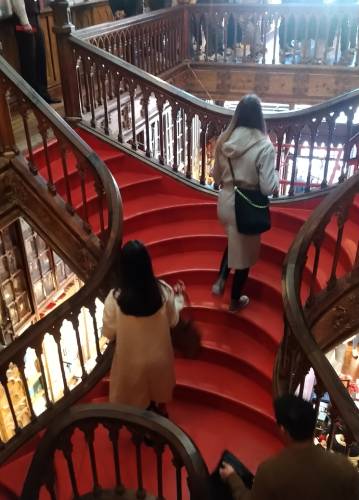 The iconic staircase  (c) The BookTrail