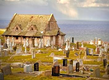 Tudno’s church and cemetery (c) Rupert Dastur