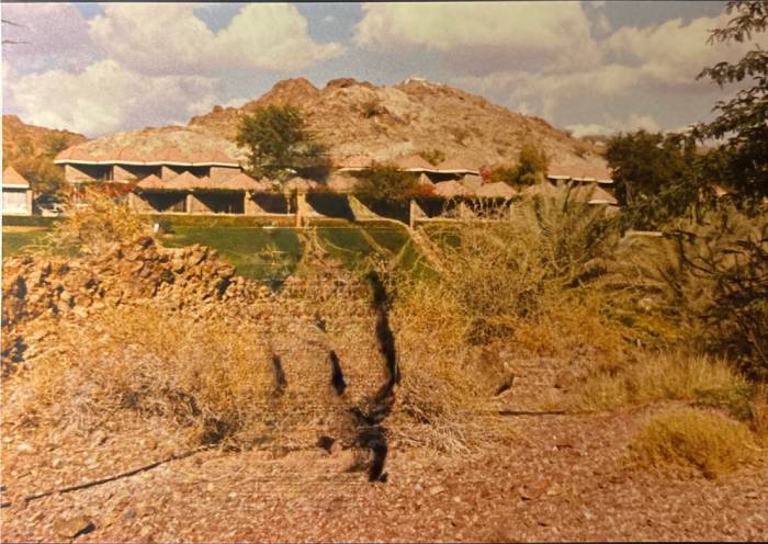 Hatta Fort Hotel 1980s (c) Tania Malik